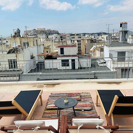 200Mbps Wifi - Penthouse With Acropolis View Lejlighed Athen Eksteriør billede